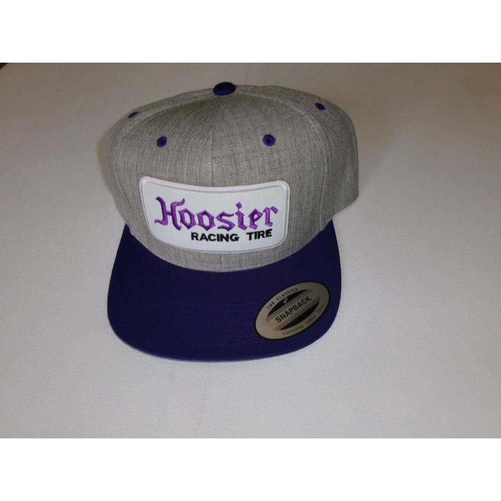 HOOSIER RACING TIRE    SNAPBACK  BEACH GOLF Y2K 00S HAT CAP VINTAGE N1